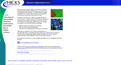 Desktop Screenshot of hicksengineering.com
